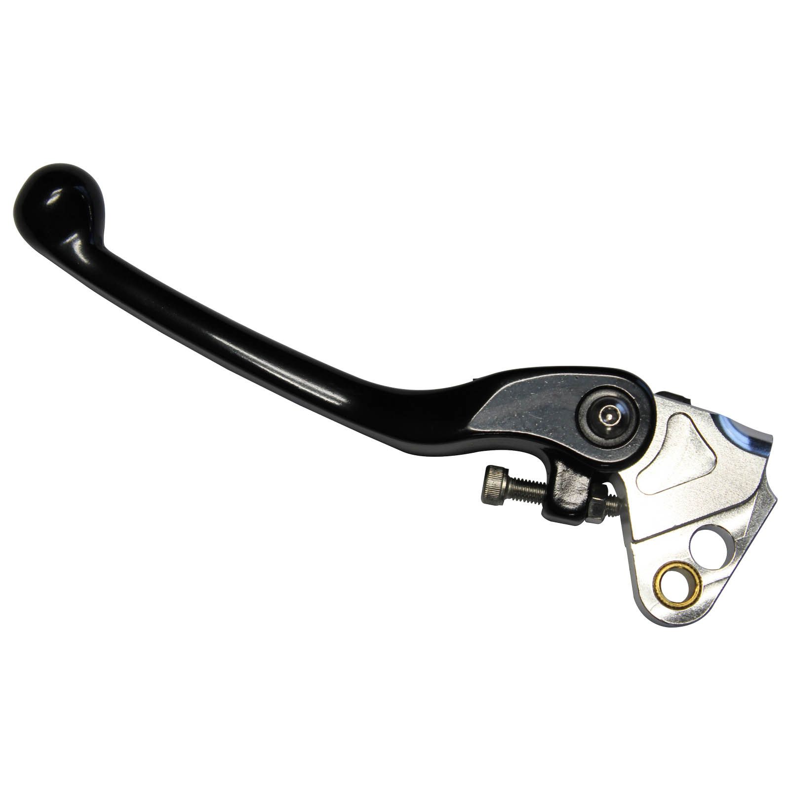 WHITES FOLDING CLUTCH LEVER WR250/450F 03-06 BLK - Image 1