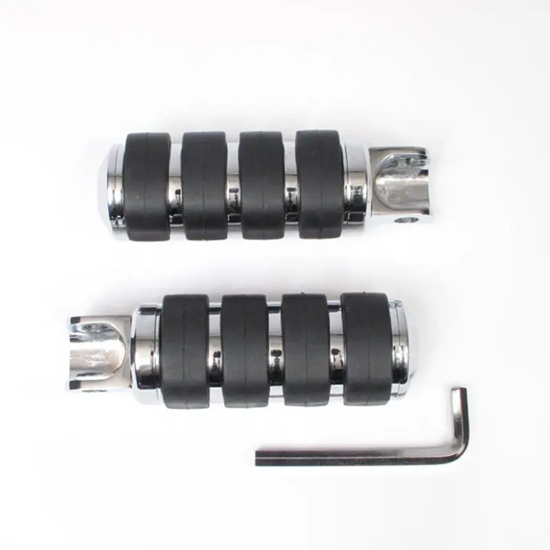 WHITES FOOT PEG/HD ISO RIDER F/LG CHROME