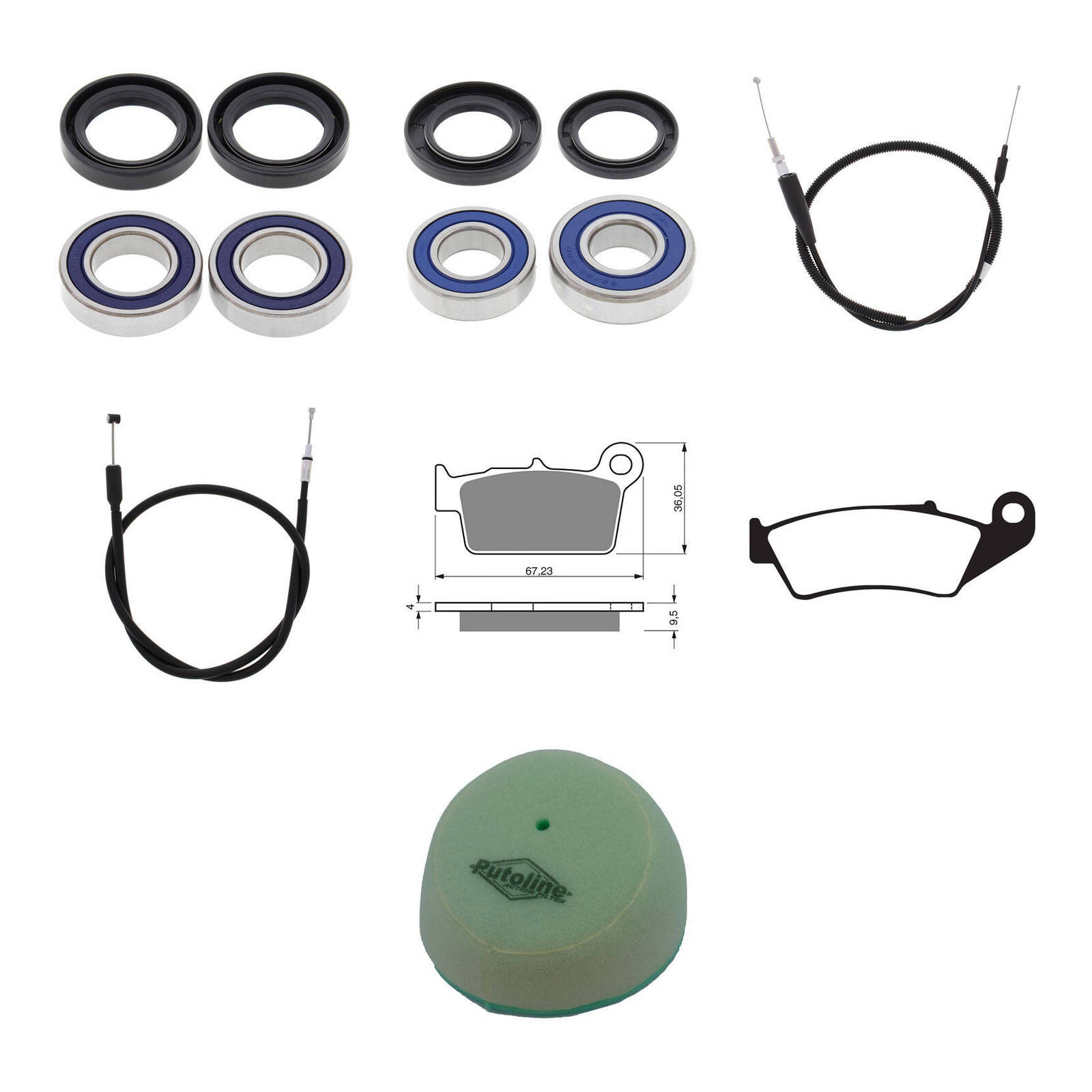 Offroad Refurb Kit - Yamaha YZ250 '05 - Image 1