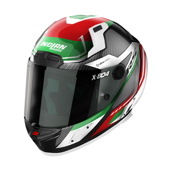 Nolan X804RS Ultra Carbon Maven Road Helmet Tri-Colour - Image 1
