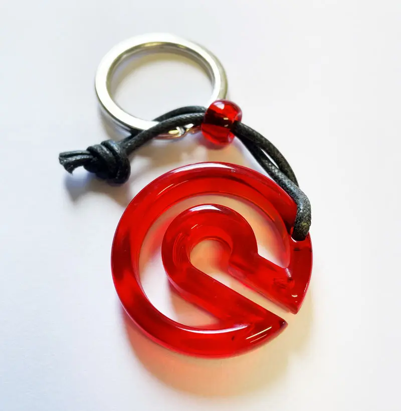 BREMBO LOGO KEYRING