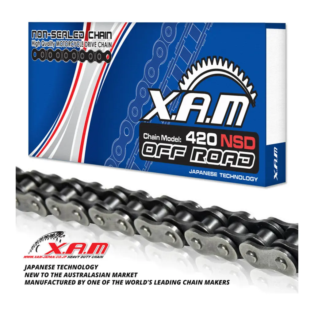 XAM 420NSD Non-Sealed Dirt Chain - 90 Links