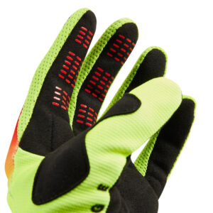 Fox 180 Kozmik Motocross Gloves Flo Yellow - Image 3