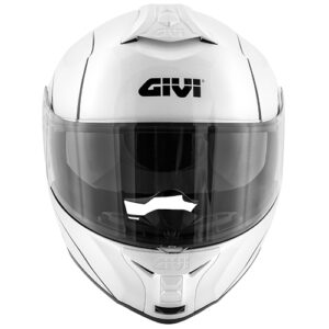 Givi X21 Challenger Front Flip Graphic White Road Helmet - Image 3