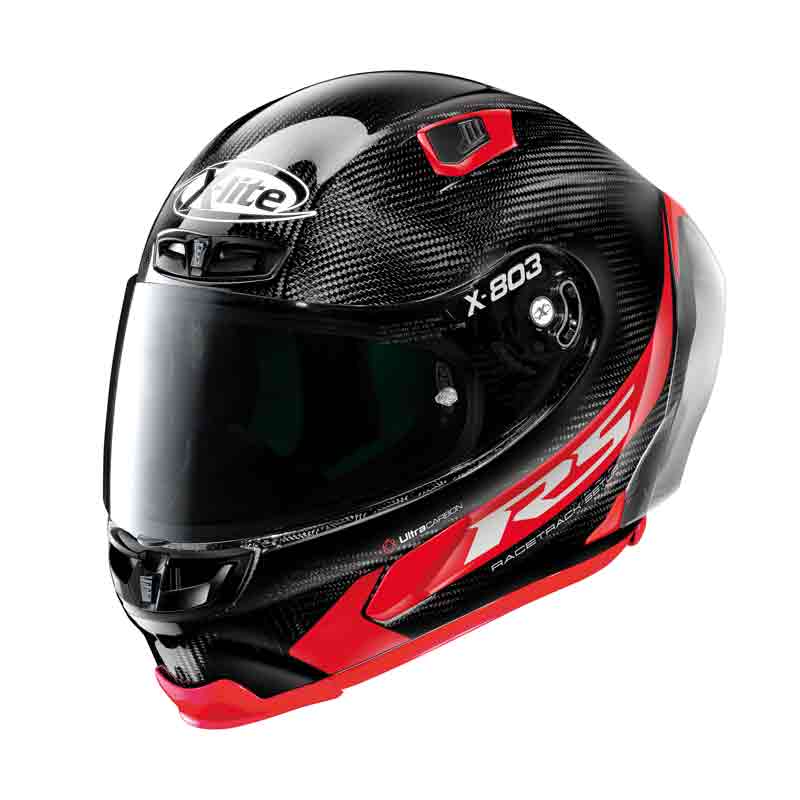 HELMET X803RS ULTRA CARBON HOT LAP CARBON/RED XX-LARGE