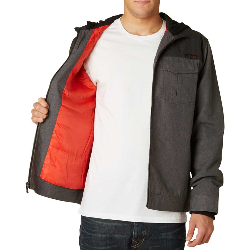 Fox Straight Away Jacket Black - Image 1