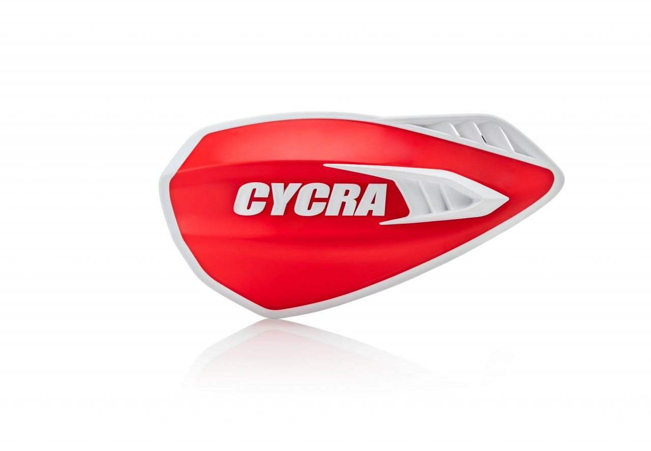 CYCLONE HANDGUARD:RED/WHITE - Image 1