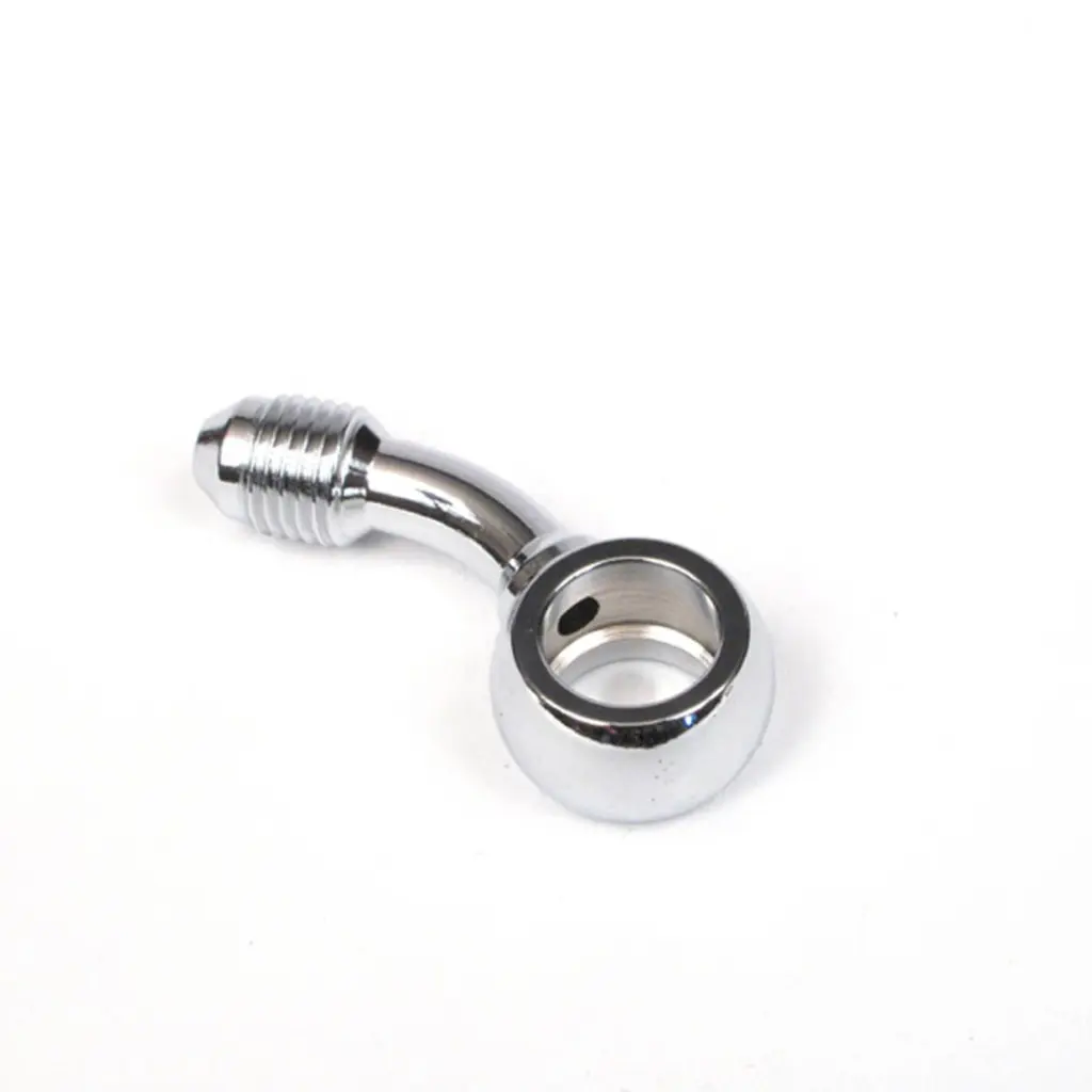 WHITES BRAKE - 10mm BANJO - 45Deg@90 - CHR STEEL