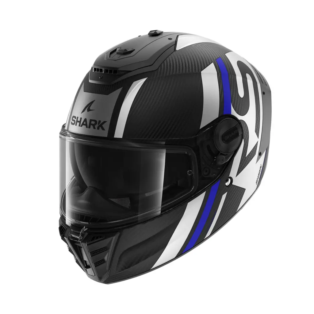 Shark Spartan RS Carbon Shawn Road Helmet Blue / Silver