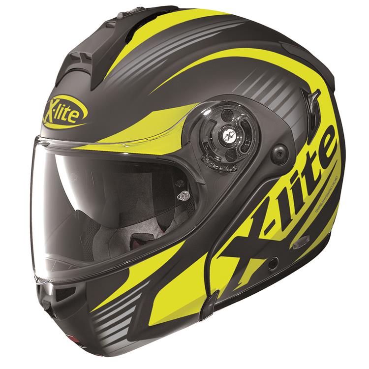 X1004 FLAT BLACK/FLURO YELLOW (11) XXL - Image 1
