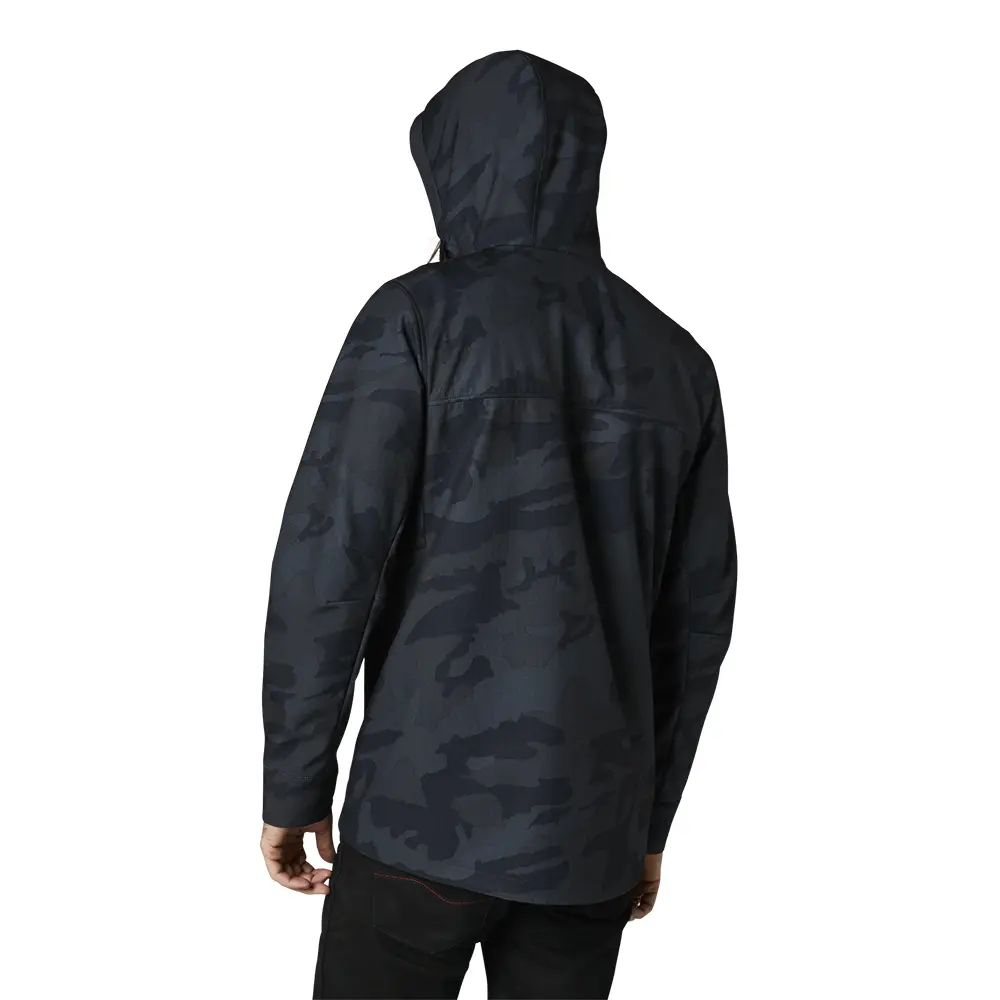Fox Pit Jacket Black Camo