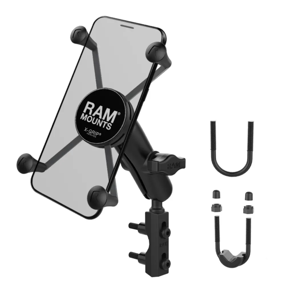 Ram X-Grip Large Phone Mount With Brake/Clutch Reservoir Base