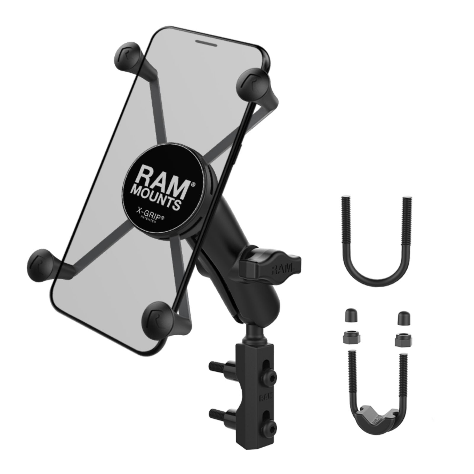 Ram X-Grip Large Phone Mount With Brake/Clutch Reservoir Base - Image 1