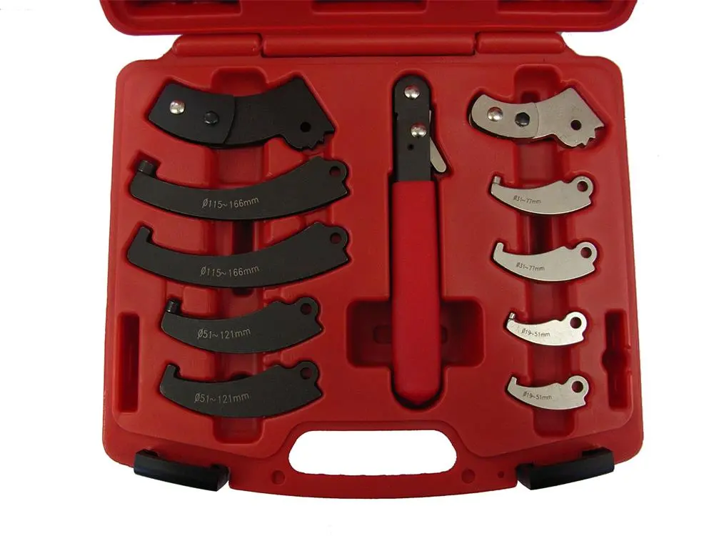 ADJUSTABLE HOOK WRENCH SET DIAM. 19mm - 160mm