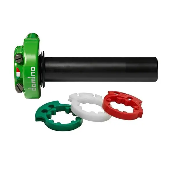 RACE THROTTLE NO GRIPS ALU GRE 3 STROKE RINGS XM2 2 CABLE PUSH-PUL