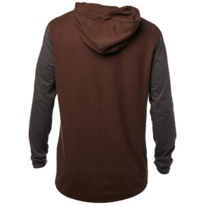 TRANZIT HOODED LS KNIT [DARK MAROON] XXL - Image 2