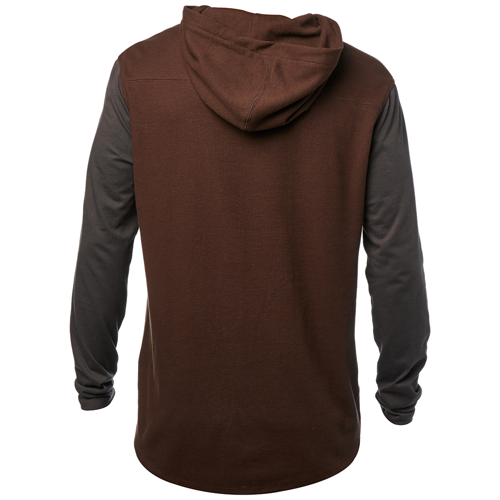 TRANZIT HOODED LS KNIT [DARK MAROON] XXL - Image 2