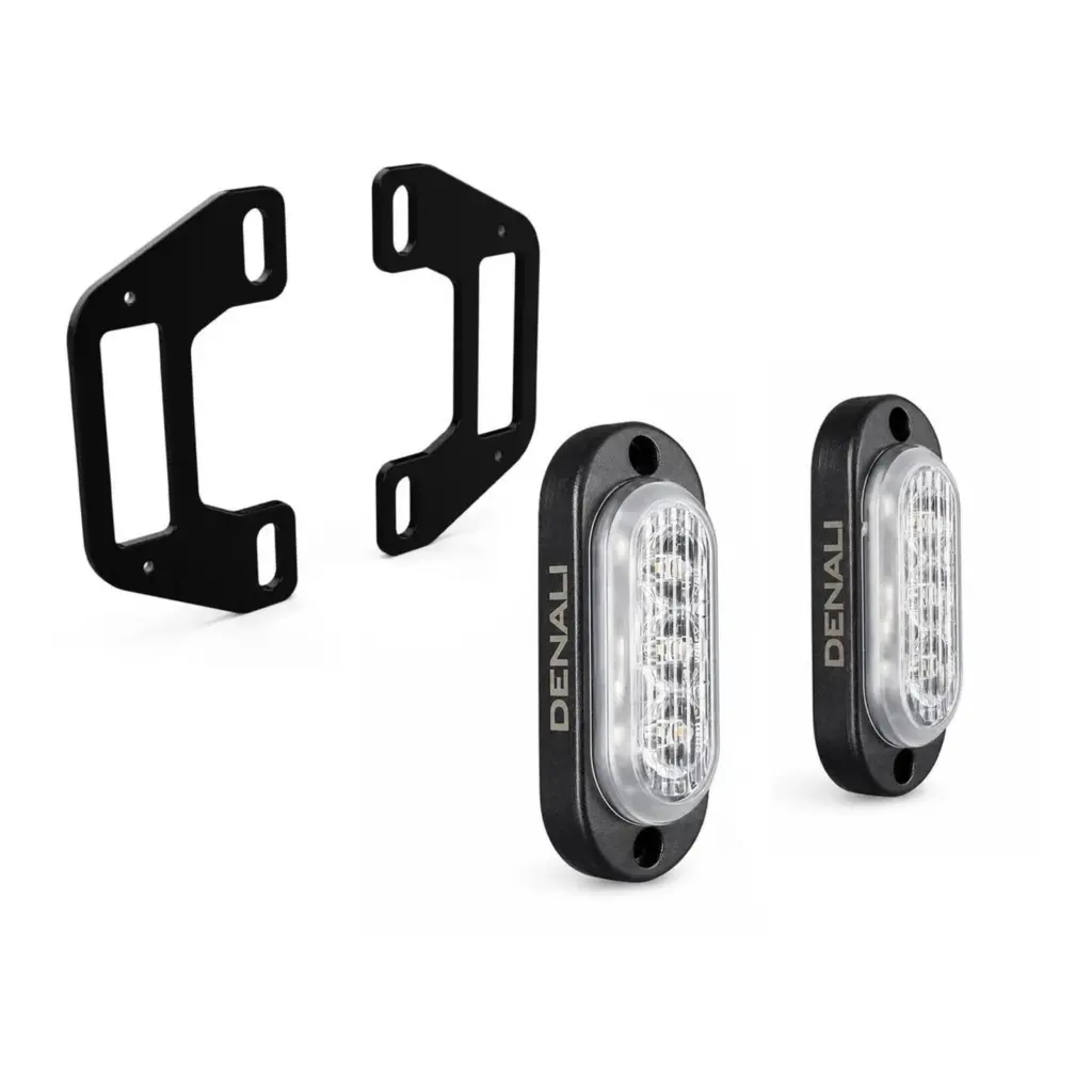 Denali Smart Turn Signal DRL Pods w/ LP Mount - Rear