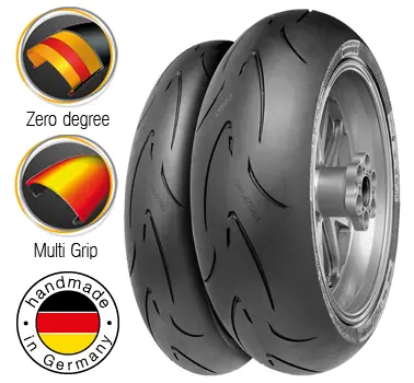 **190/55-17 ZR75W TL Tyre ContiRaceAttack Medium Comp      []