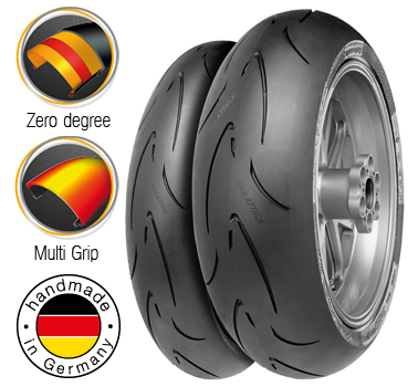 **190/55-17 ZR75W TL Tyre ContiRaceAttack Medium Comp      [] - Image 2