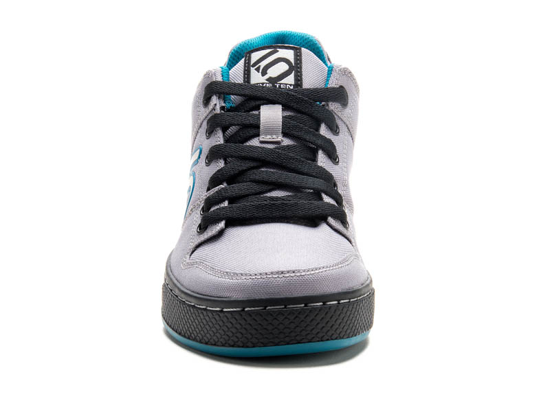 Five Ten Freerider Canvas Shoes Ladies Grey/Teal - Image 3
