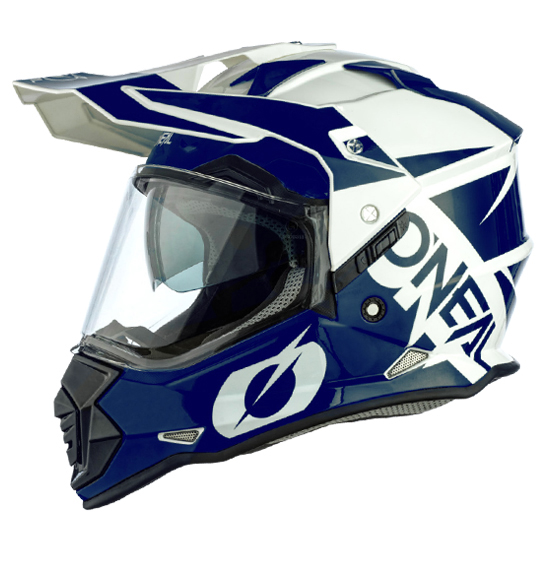 Oneal Sierra Adventure Helmet Blue/White - Image 1