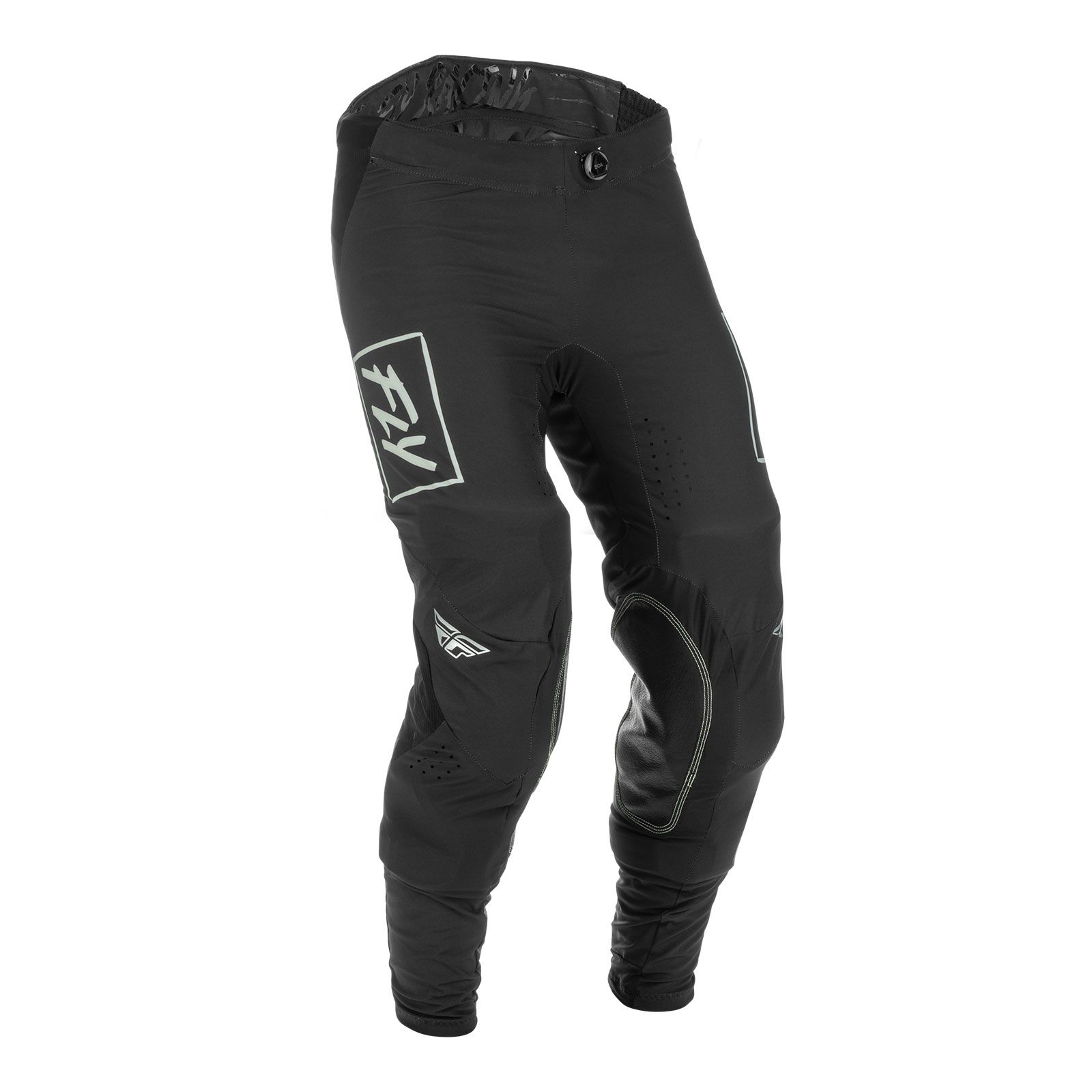 Fly Lite Hydrogen Black/Grey Motocross Pants - Image 1