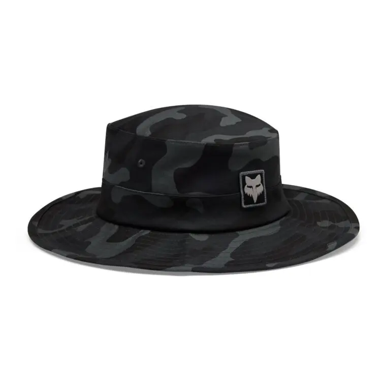 Fox Base Over Sun Hat Black Camo