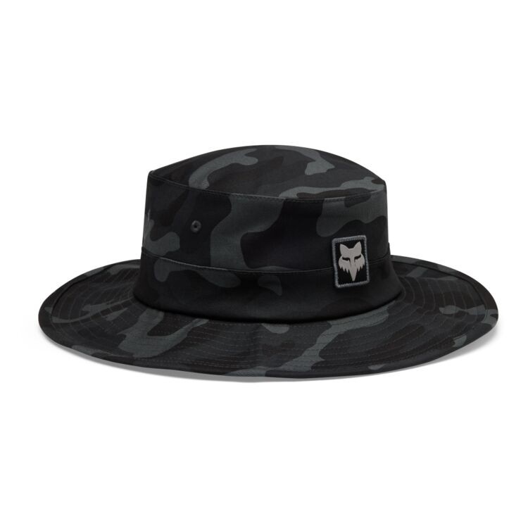 Fox Base Over Sun Hat Black Camo - Image 1
