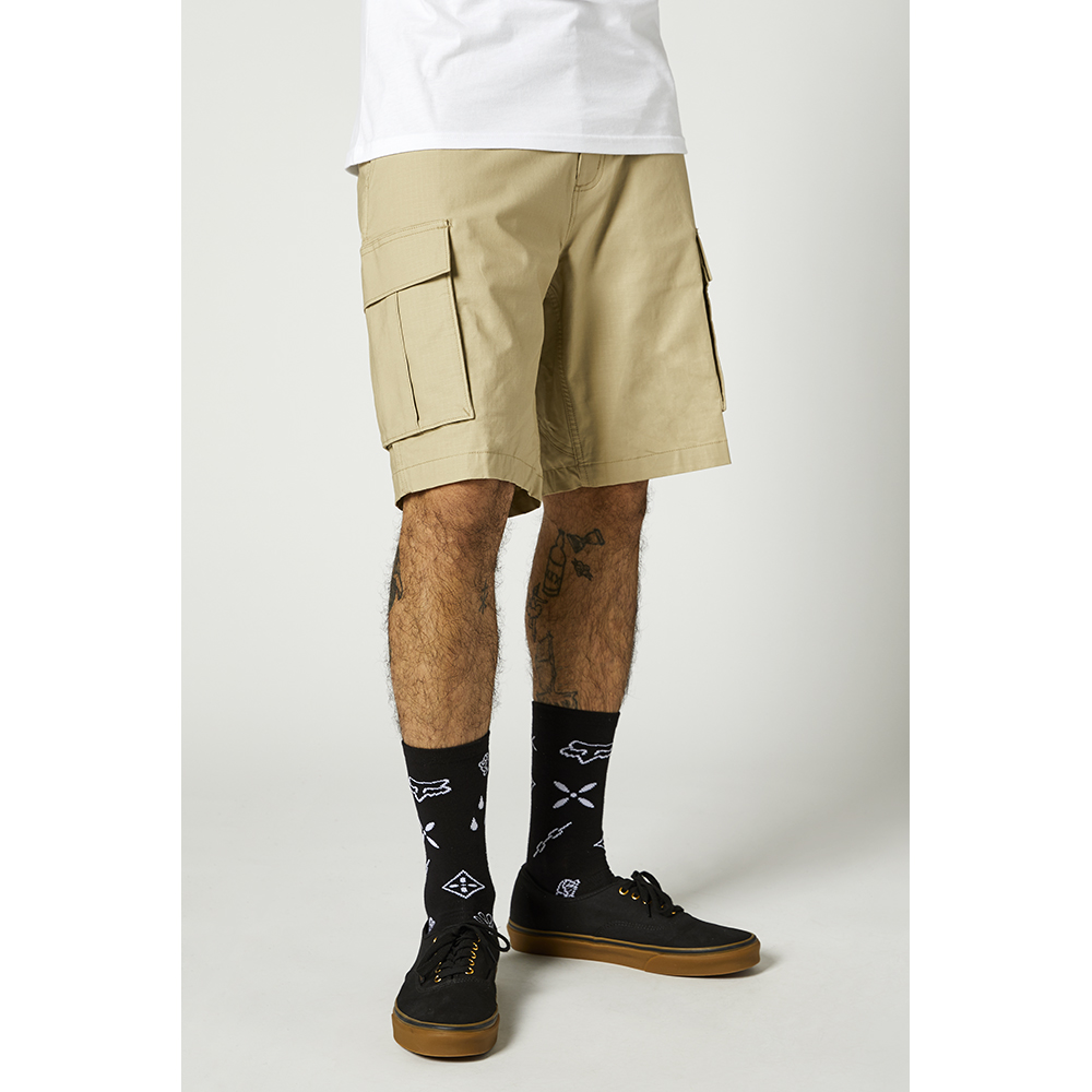 Shorts Fox Slambozo 2.0 Tan - Image 1