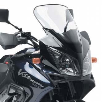 GIVI SCREEN SUZUKI DL1000 V-STROM '02-'03 CLEAR 16cm TALLER - Image 1