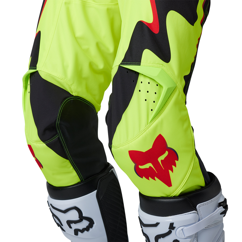 Fox 180 KOZMIK Motocross Pants Flo Yellow - Image 5