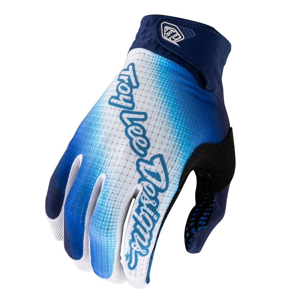 Troy Lee Designs Air Motocross Gloves Blurr Blue - Image 1