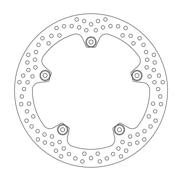 BRAKE DISC FRONT MOTO MASTER HALO LEFT RIVETED BMW
