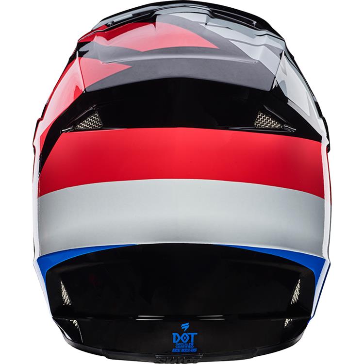 Motocross Helmet WHIT3 Tarmac ECE Black - Image 4