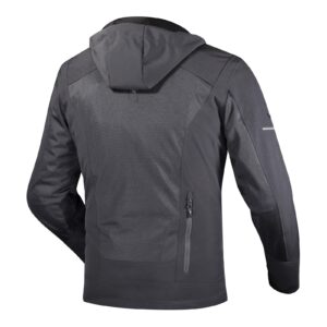 LS2 Bolton Air Road Jacket Black - Image 2