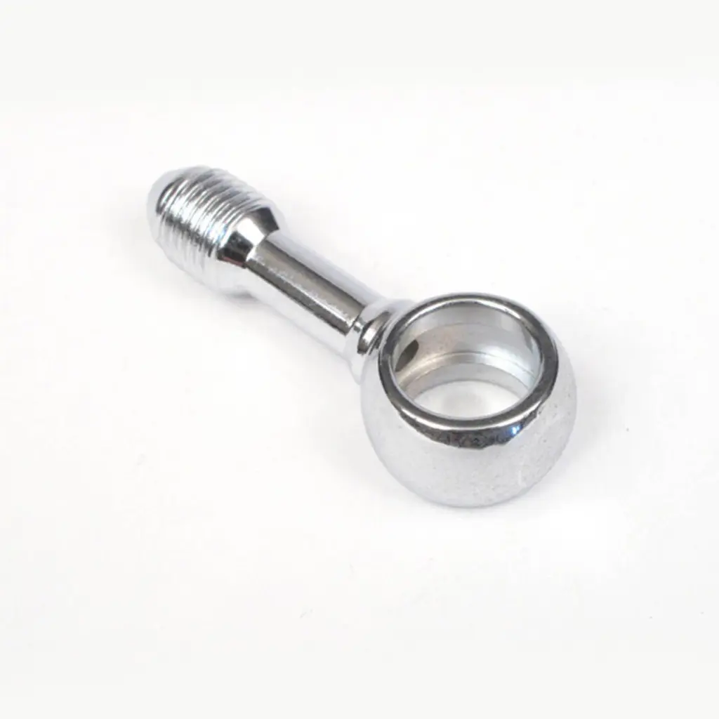 WHITES BRAKE - 11mm (7/16') BANJO - STRAIGHT - CHR STEEL