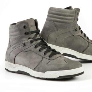 SMOKE SHORT URBAN BOOTS GREY LEATHER 46 - Image 3