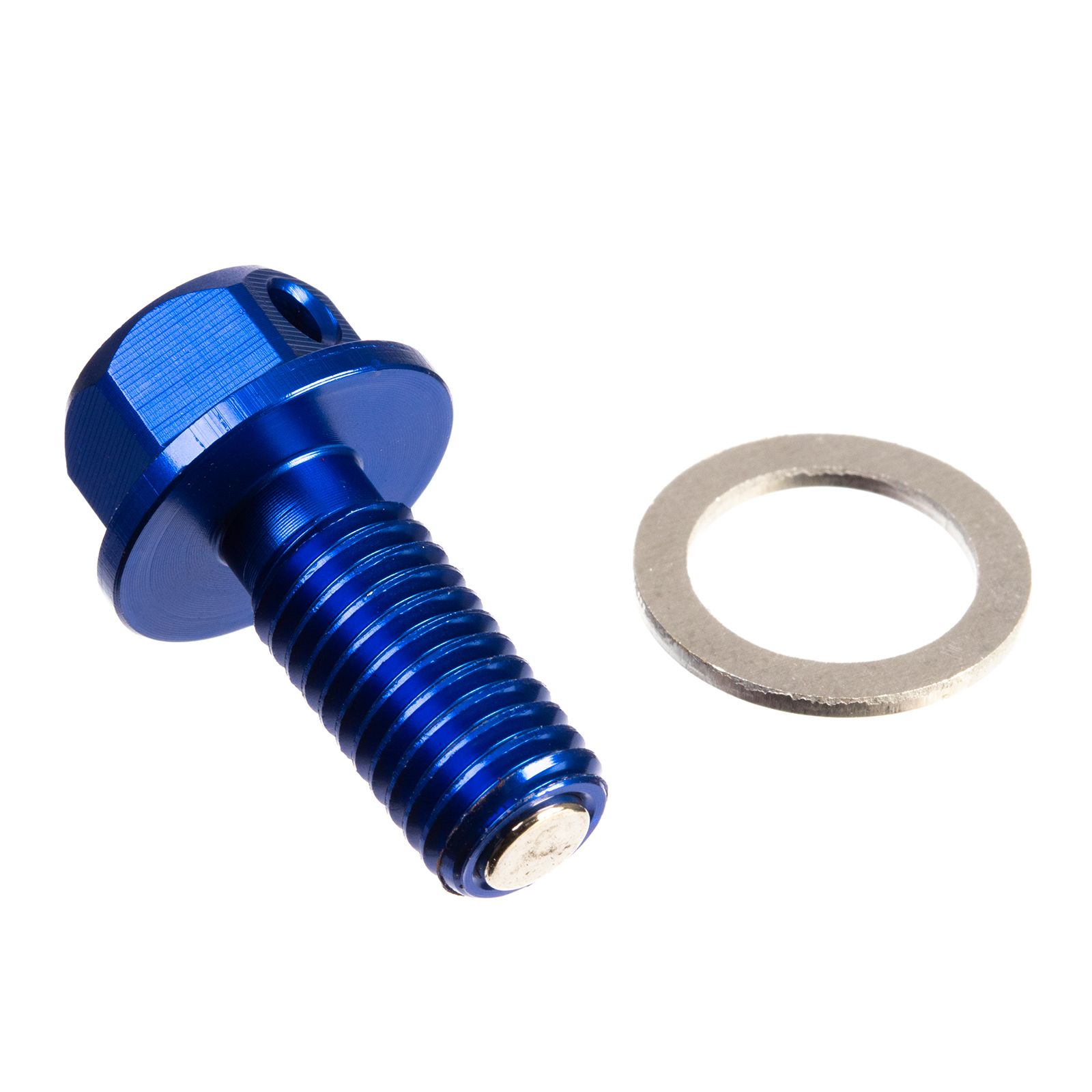 WHITES MAGNETIC SUMP PLUG BLU M10 x 22 - P1.5 - Image 1
