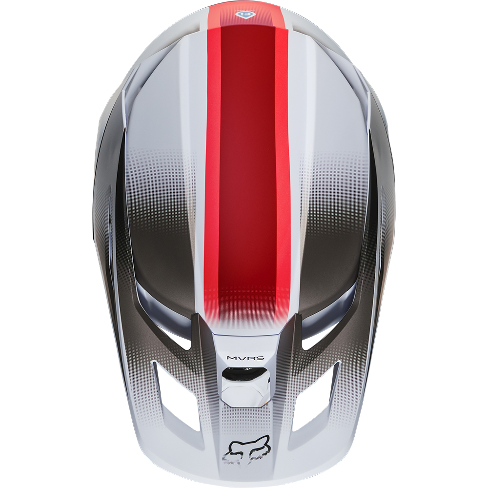 Fox V2 VLAR Youth White Motocross Helmet - Image 3