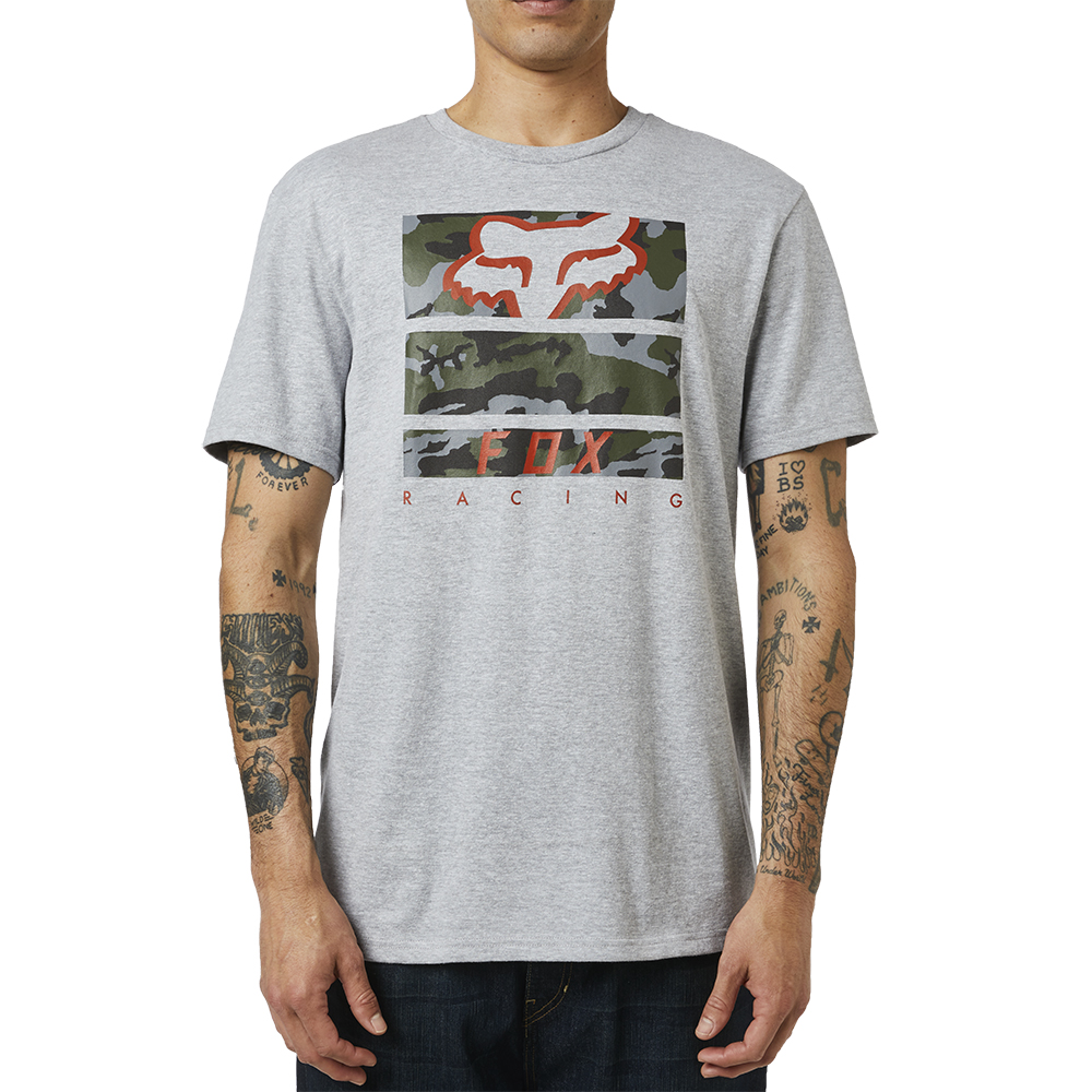 PICKUP SS TEE [LIGHT HEATHER GREY] L - Image 1
