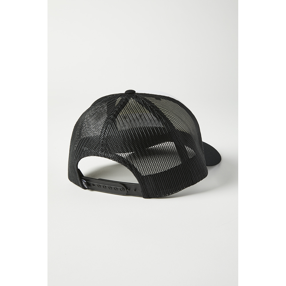 Fox Moto Inn Womens Crystal Blue Trucker Hat - Image 2