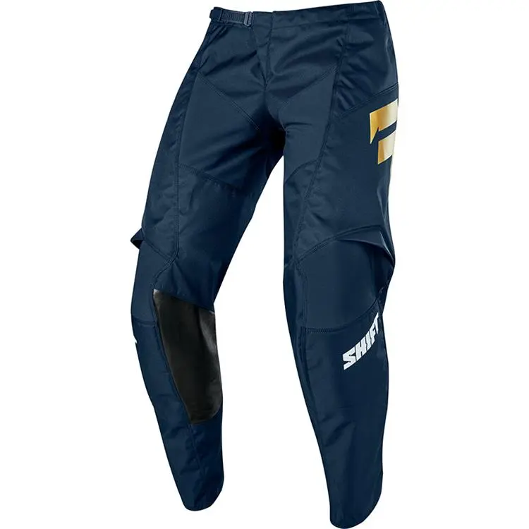 Motocross Pants Shift Whit3 Label Navy/Gold