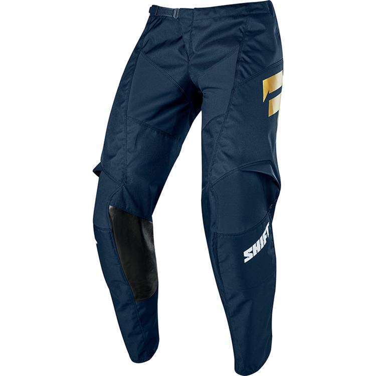 Motocross Pants Shift Whit3 Label Navy/Gold - Image 2