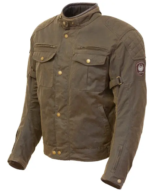 Merlin Barton Wax Cotton Road Jacket Brown