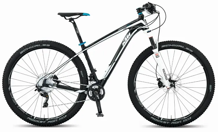 Bike KTM 2014 Myroon 29 Master 3F Black/White/Blue
