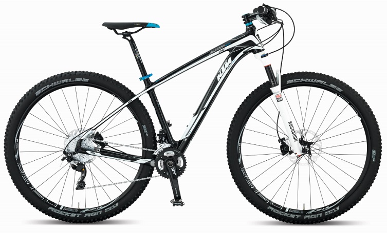 Bike KTM 2014 Myroon 29 Master 3F Black/White/Blue - Image 1