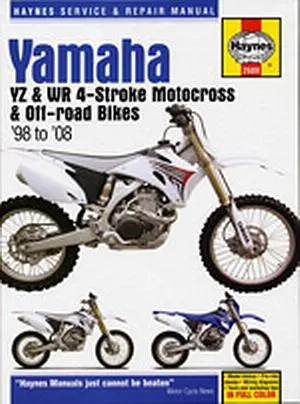 Service Manual Haynes YZ/WR 98/08