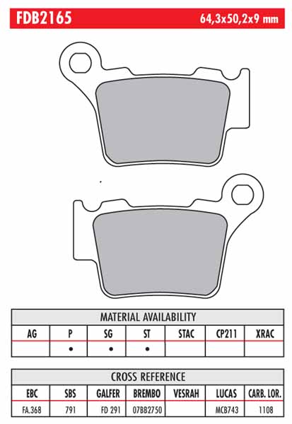 FERODO BRAKE BPADS - Image 120