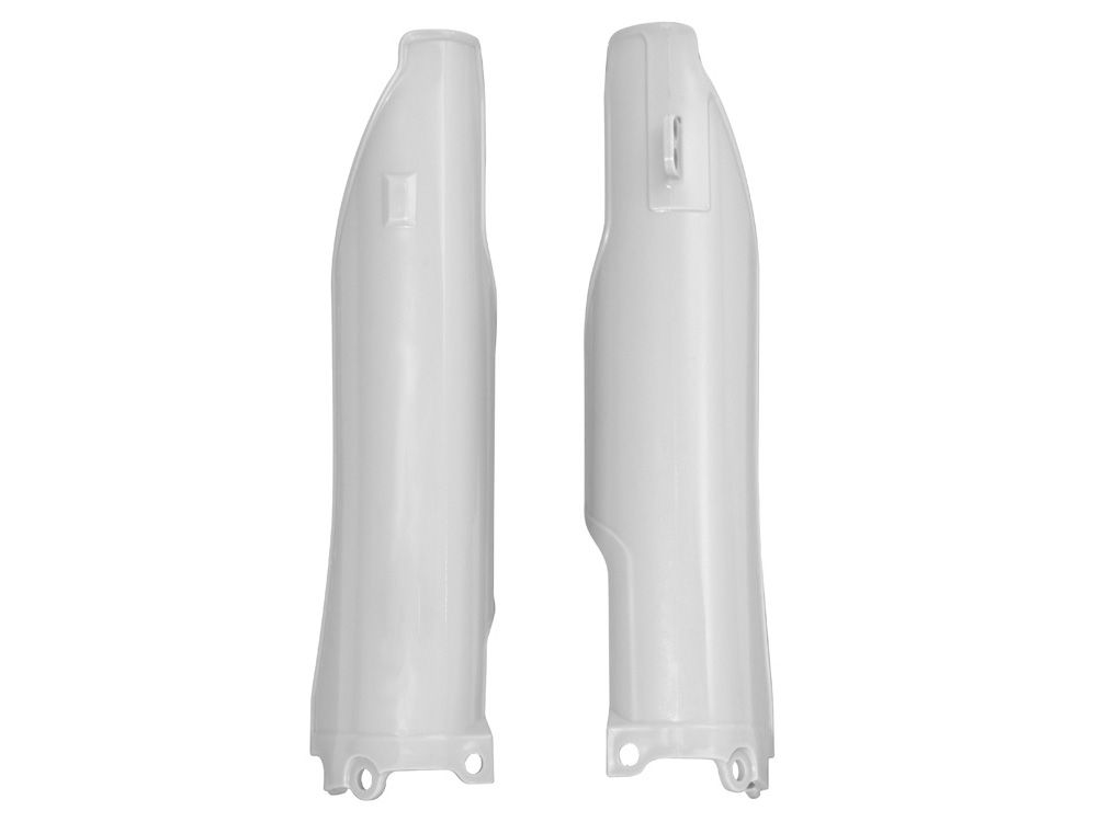 FORK PROTECTORS - GUARDS RTECH KX125 KX250 07-08 KX250F KX450F 06-08 KLX450R 07-16 WHITE - Image 1